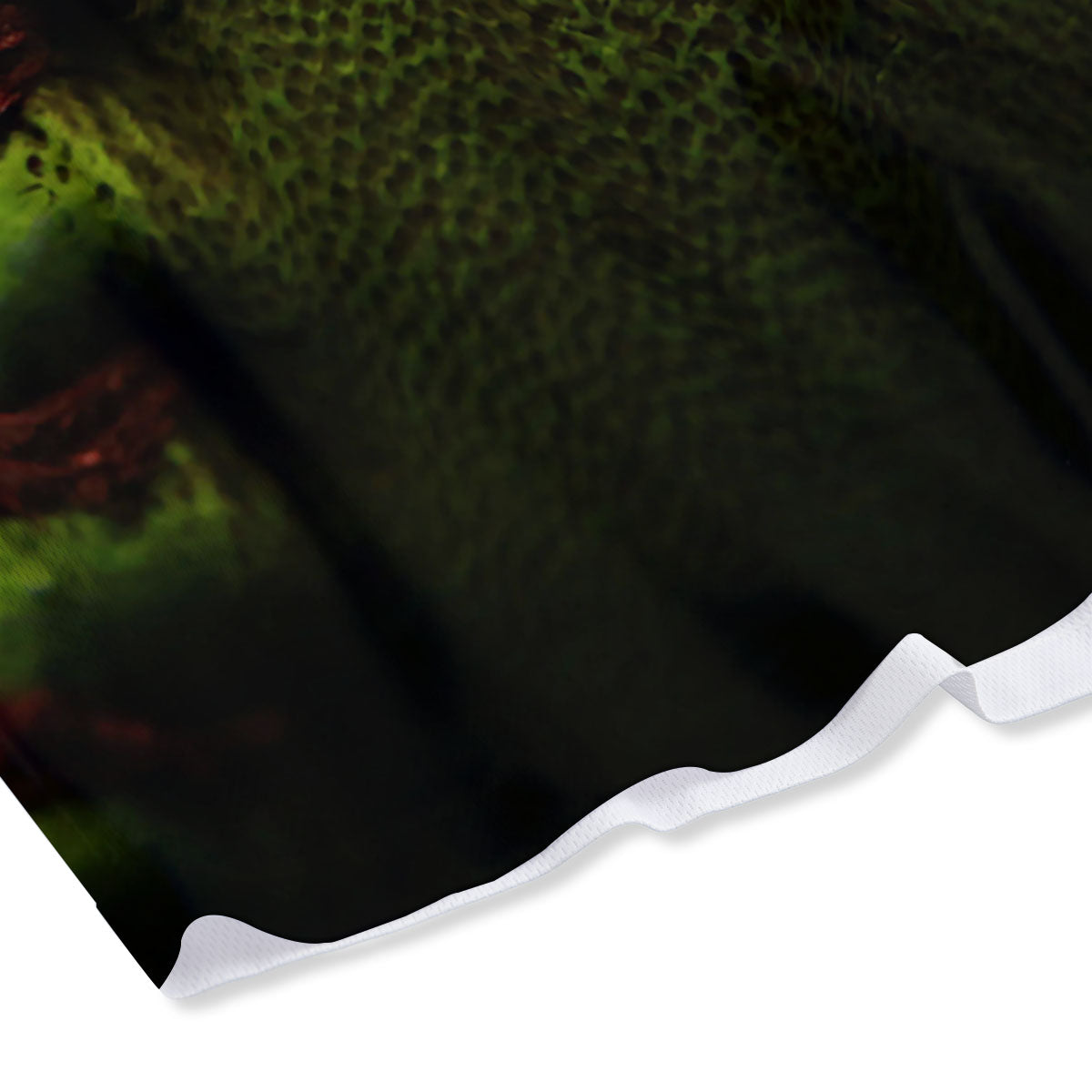 Texture Softball Ball Print Mesh Shorts