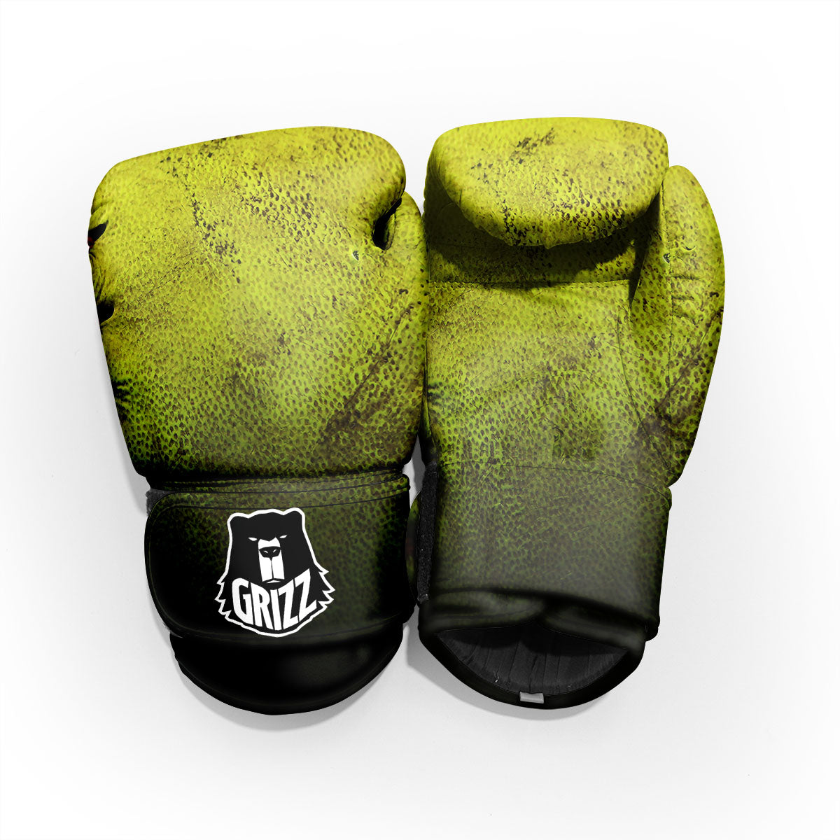 Texture Softball Ball Print Pro Boxing Glove