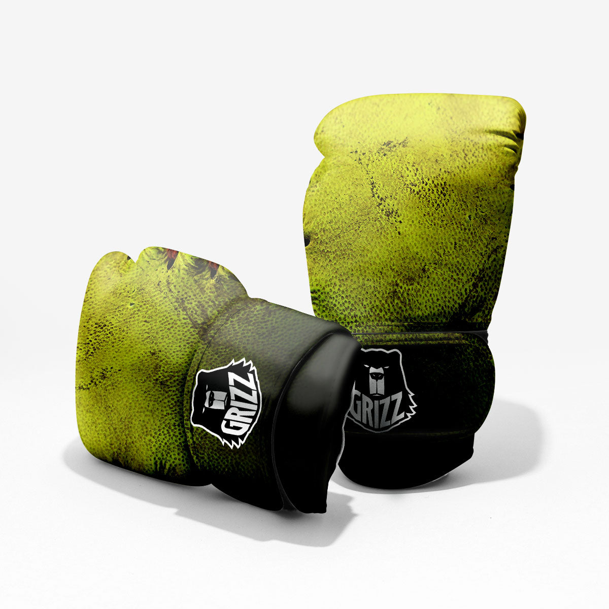Texture Softball Ball Print Pro Boxing Glove