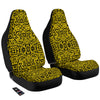 Thai Art Old Style Print Pattern Car Seat Covers-grizzshop