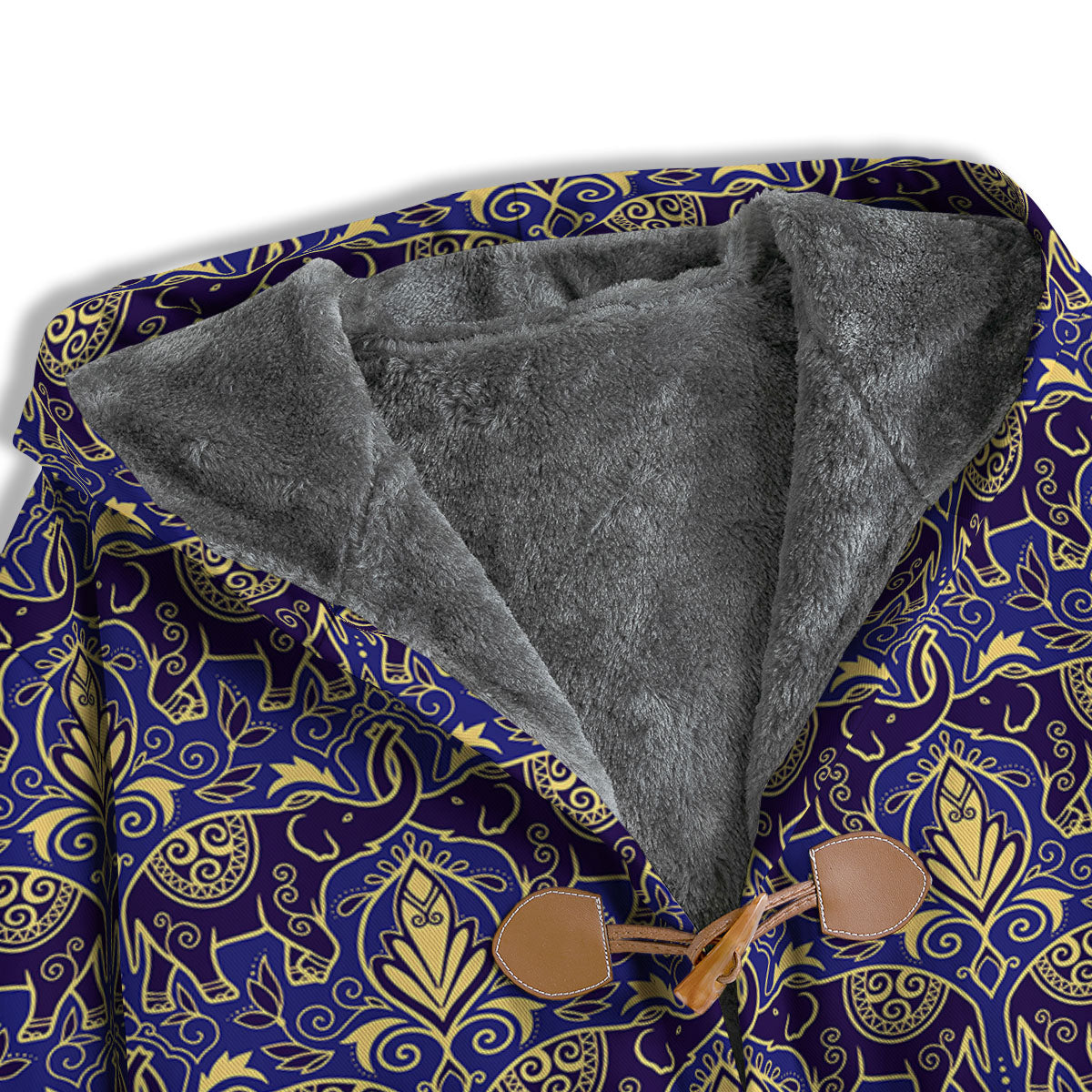 Thai Ethnic Elephant Print Pattern Men's Windbreaker Jacket-grizzshop