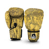 Thai Golden Elephant Print Boxing Gloves-grizzshop