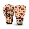 Thankgiving Turkey Pattern Print Boxing Gloves-grizzshop