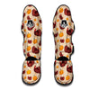 Thankgiving Turkey Pattern Print Muay Thai Shin Guards-grizzshop