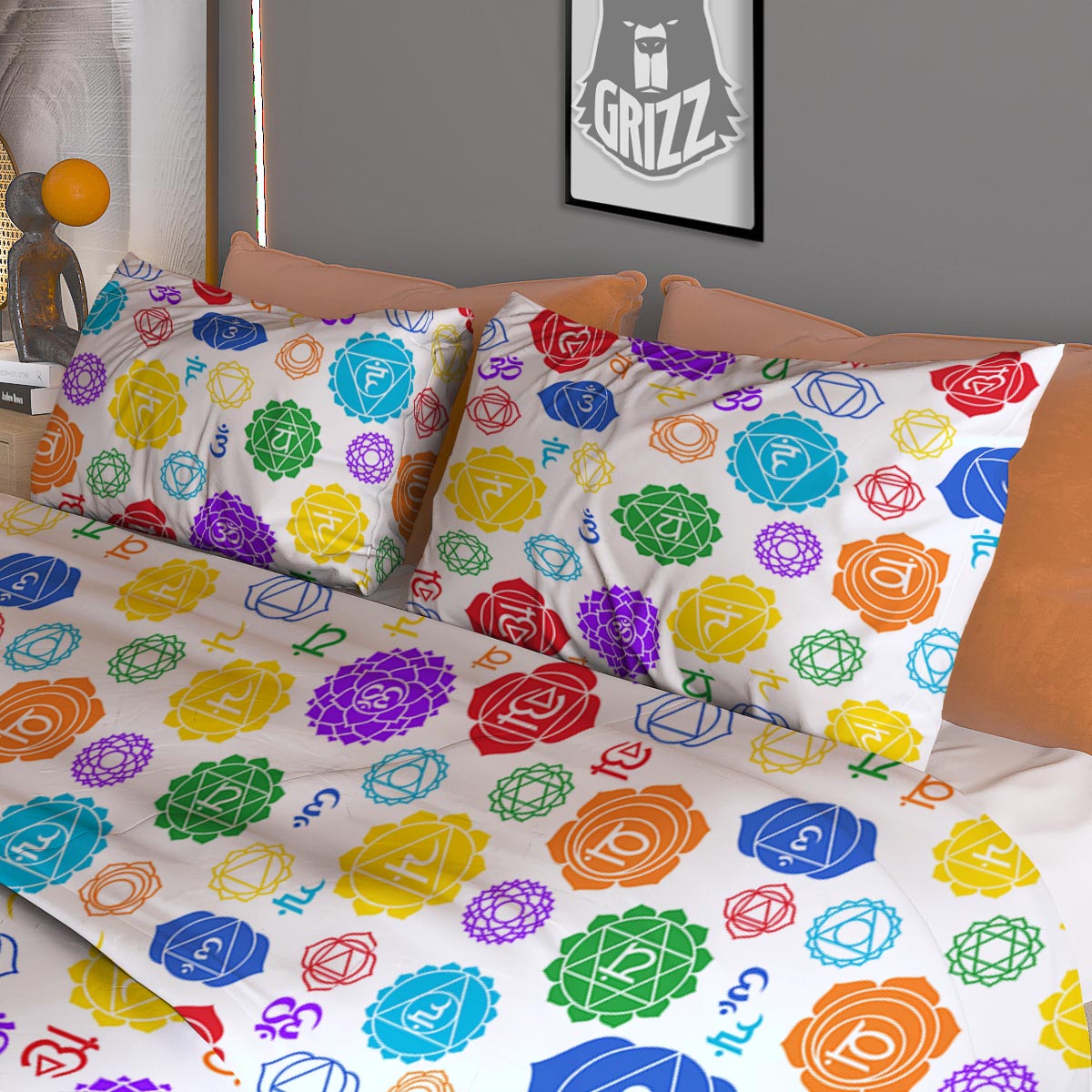 Tropical Floral Pink And Teal Print Pattern Duvet Cover Bedding Set