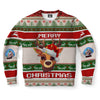 The Little Reindeer On Christmas Ugly Christmas Sweater-grizzshop
