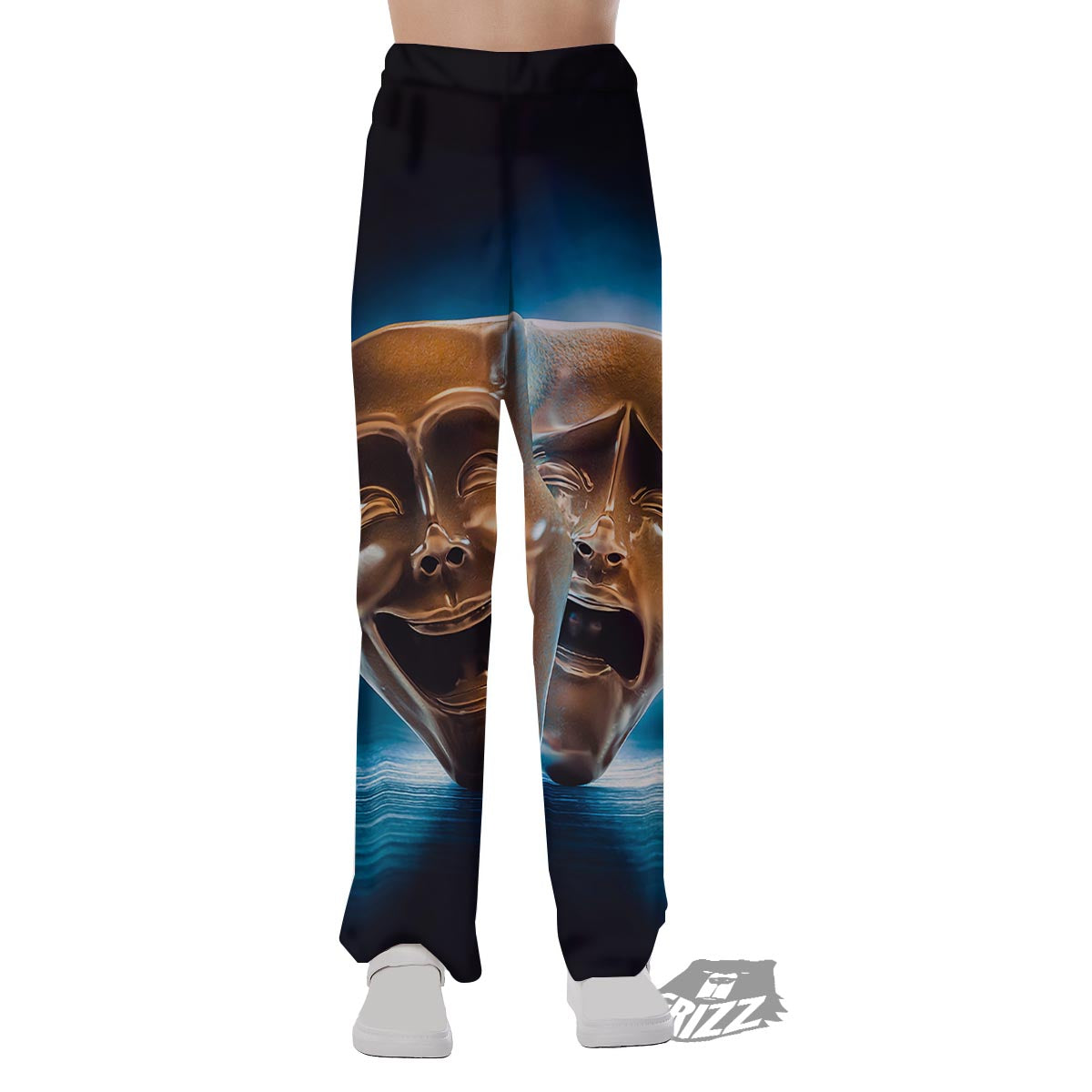 The Theatre Masks Sock And Buskin Pajama Pants-grizzshop
