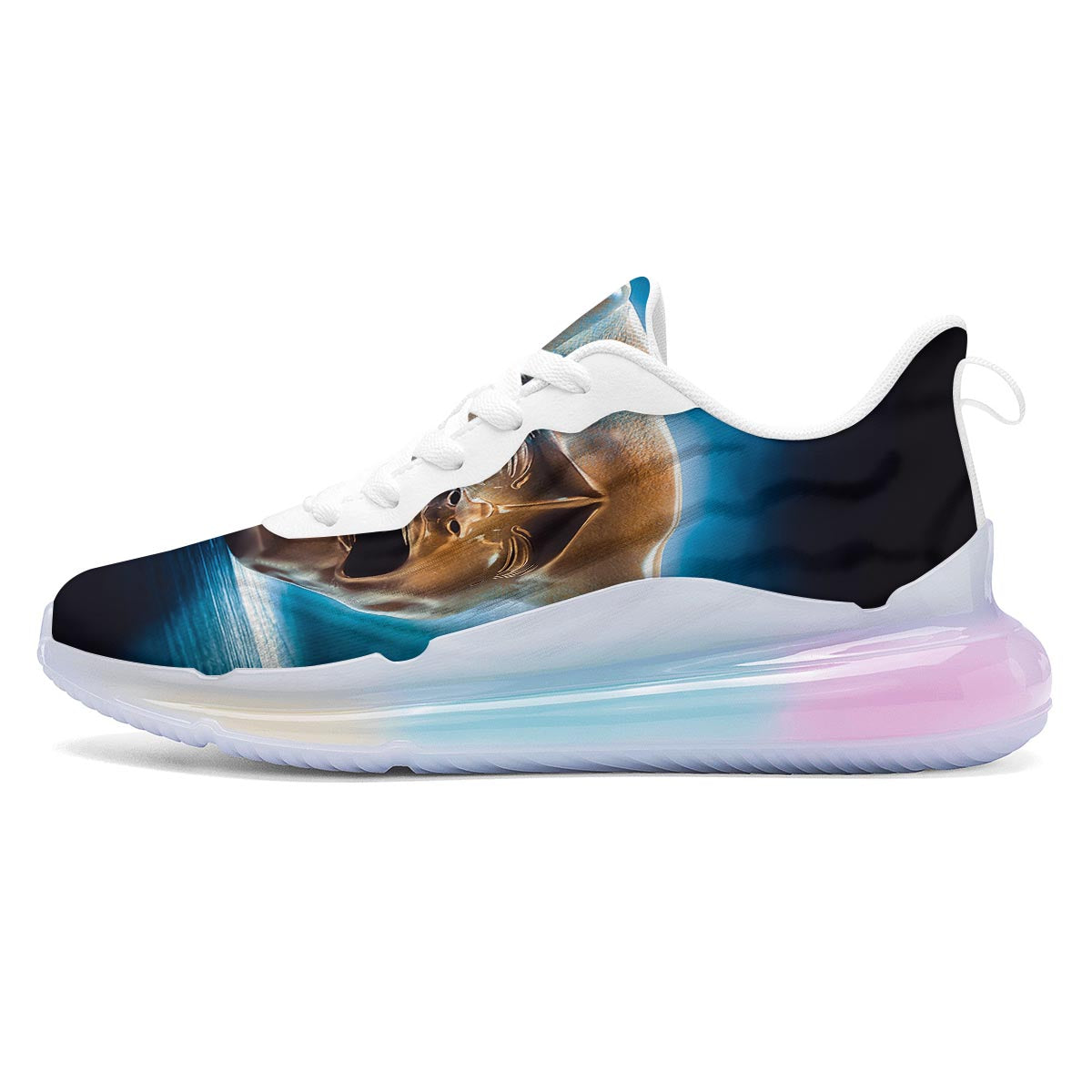 The Theatre Masks Sock And Buskin Running Sneakers-grizzshop