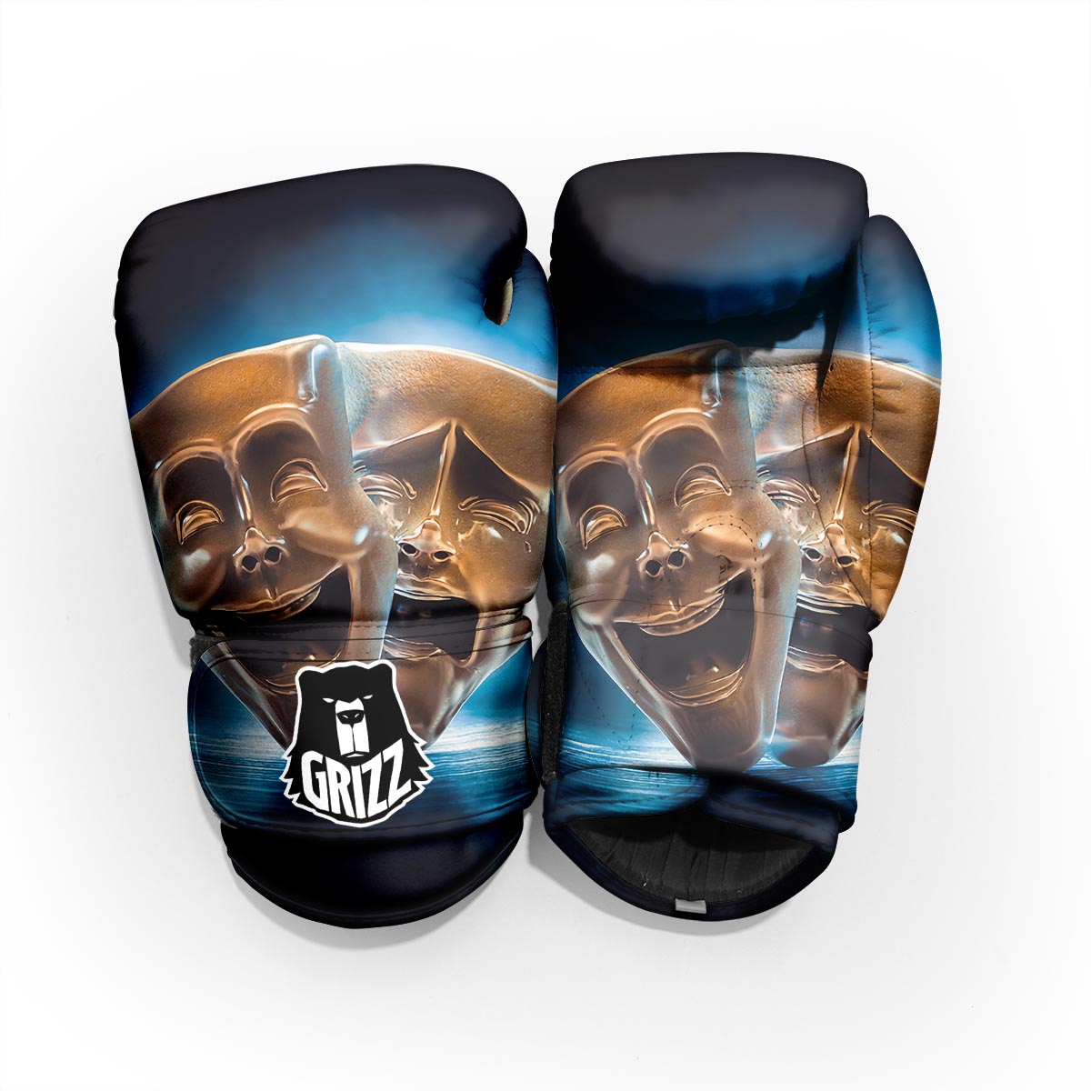 The Theatre Masks Sock And Buskin Pro Boxing Glove