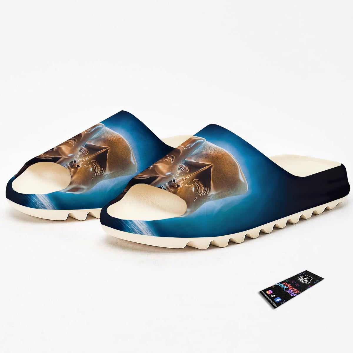 The Theatre Masks Sock And Buskin Sandals-grizzshop
