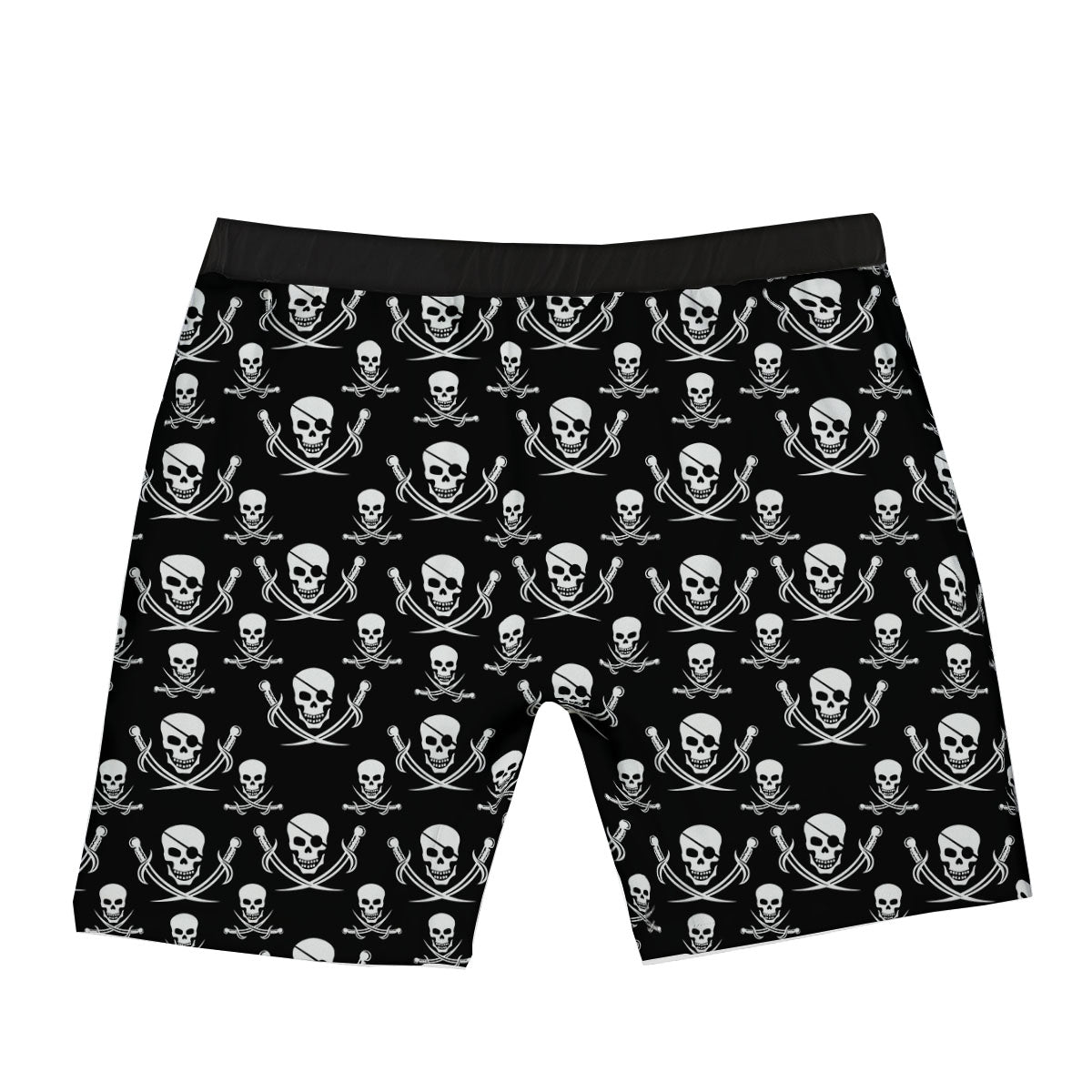 Theme Pirate Print Pattern Boxer Briefs-grizzshop