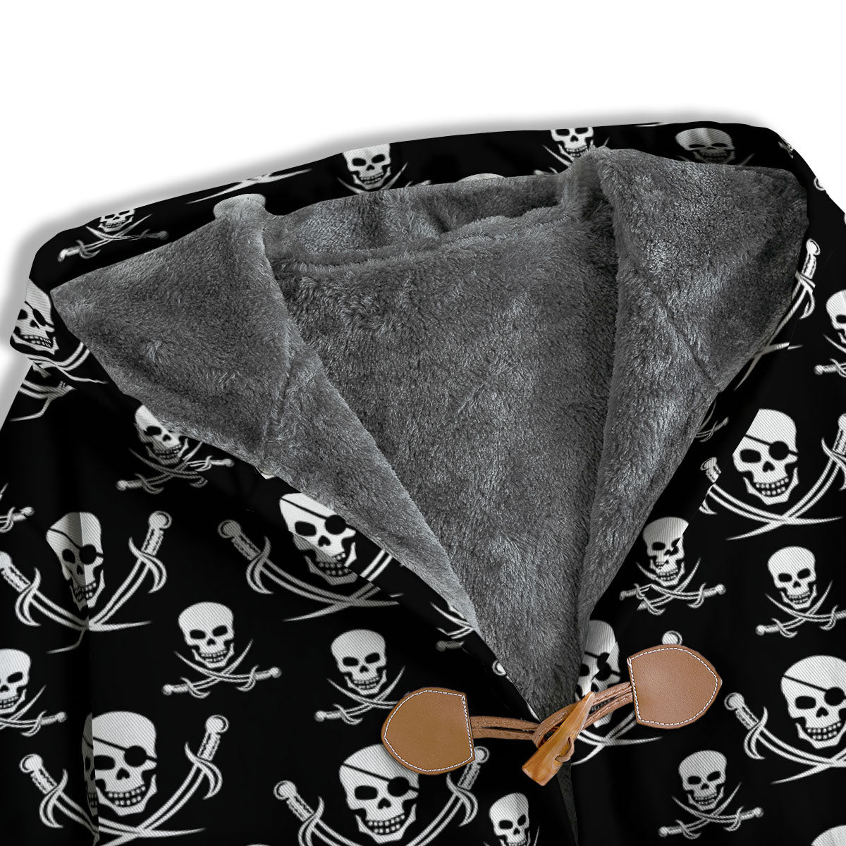 Theme Pirate Print Pattern Men's Windbreaker Jacket-grizzshop