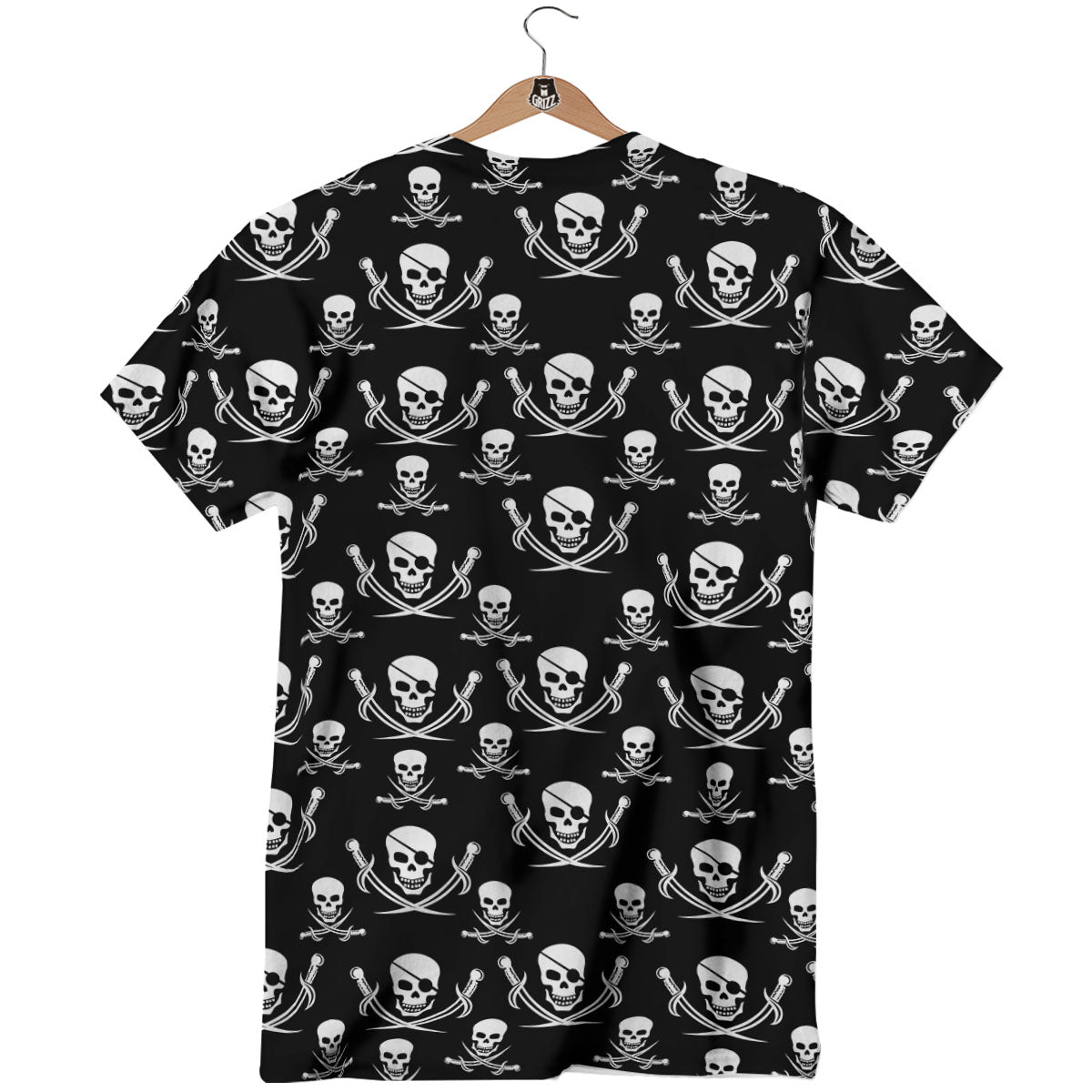 Theme Pirate Print Pattern T-Shirt-grizzshop