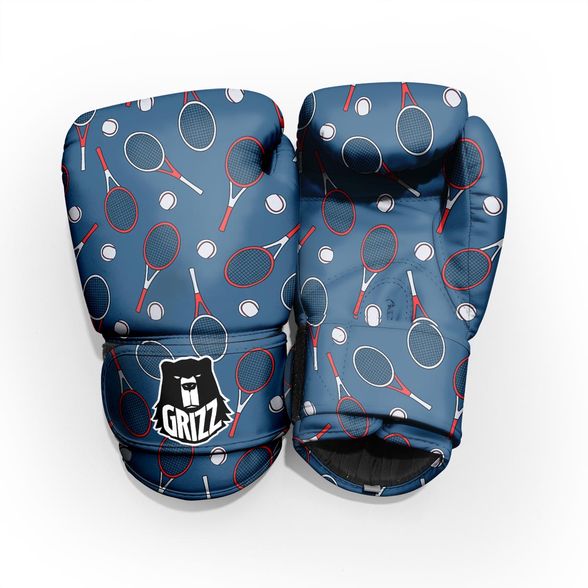 Theme Tennis Print Pattern Pro Boxing Glove