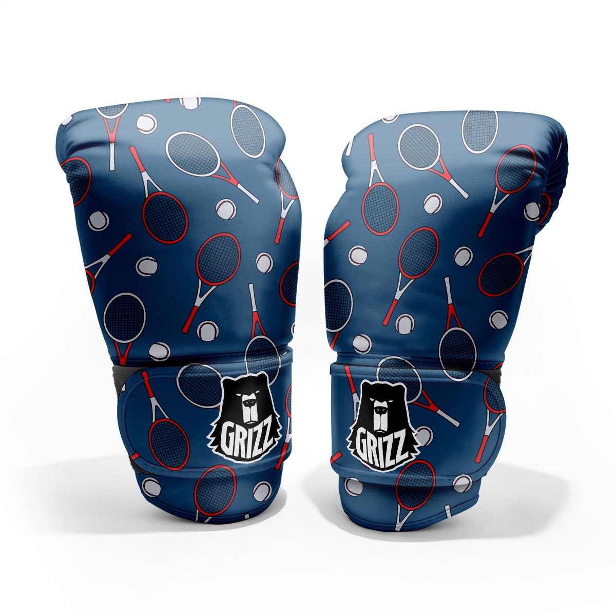 Theme Tennis Print Pattern Pro Boxing Glove