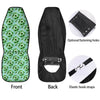 Tie Dye Black Green Watercolor Print Car Seat Covers-grizzshop