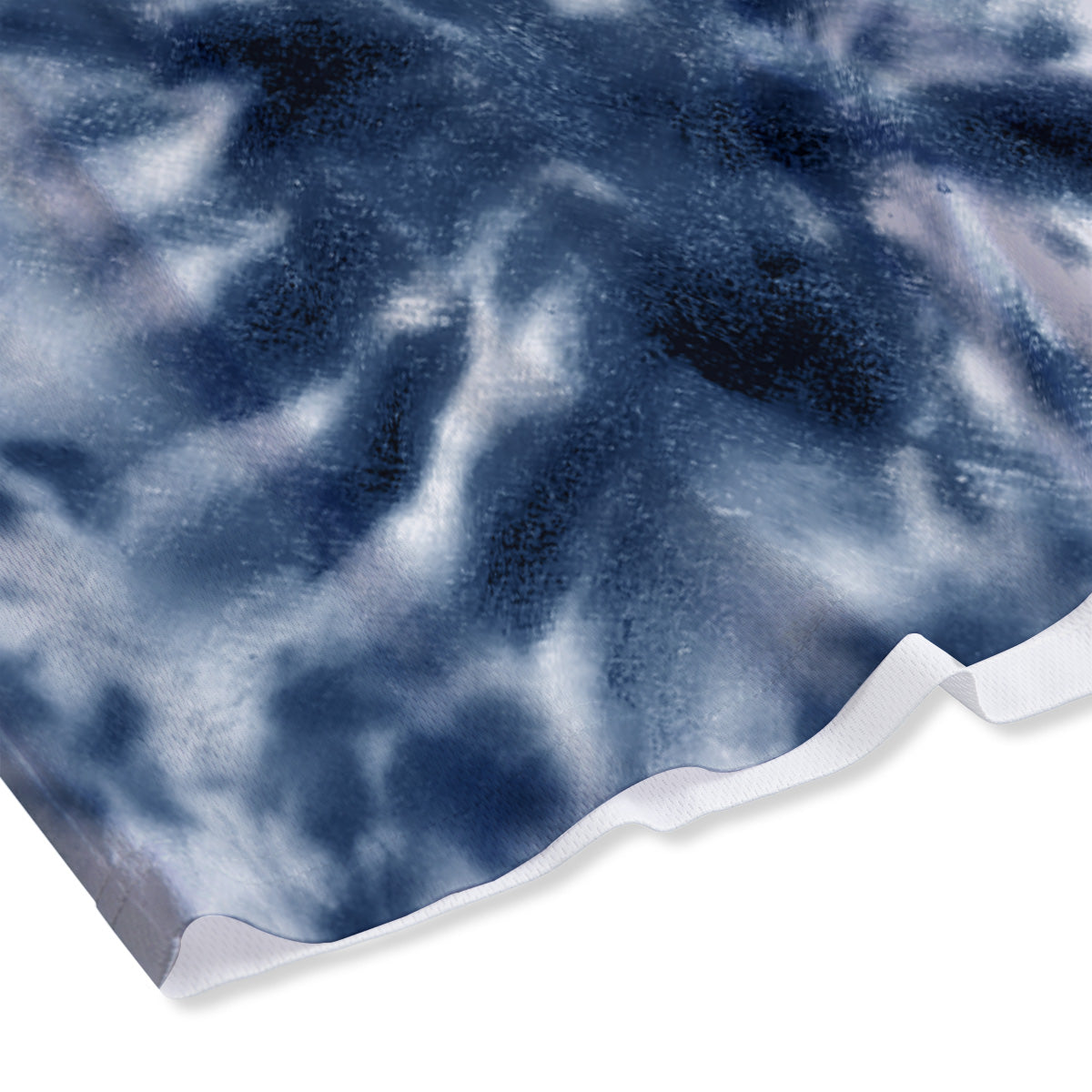 Tattersall Denim Print Pattern Mesh Shorts