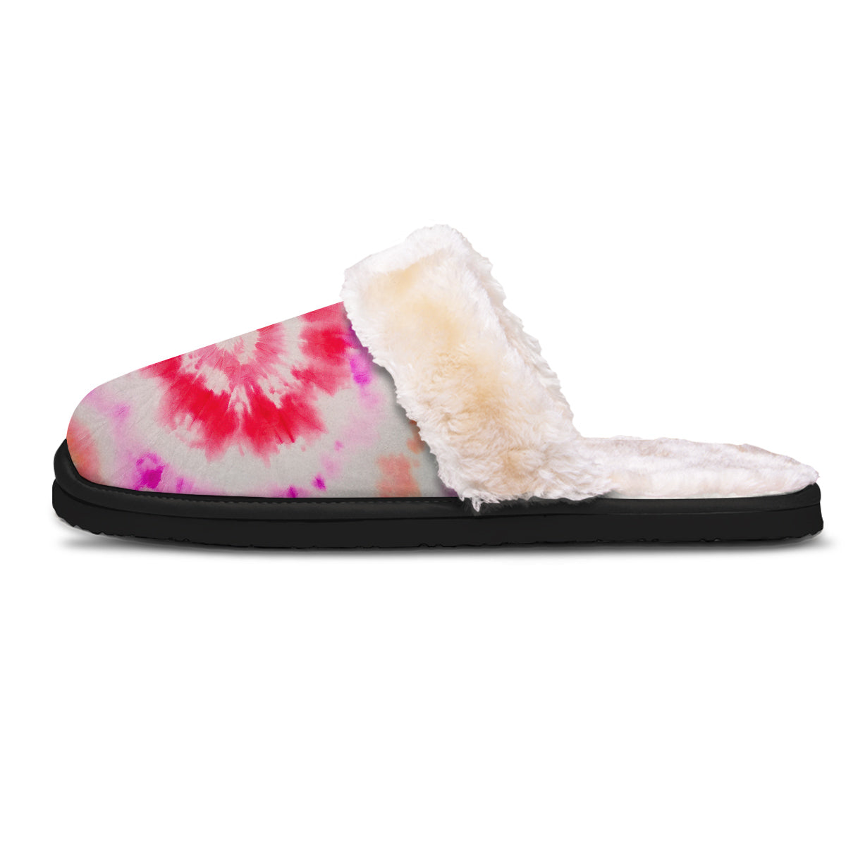 Tie Dye Circle Print Slippers-grizzshop