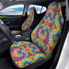 Tie Dye Colorful Abstract Print Pattern Car Seat Covers-grizzshop