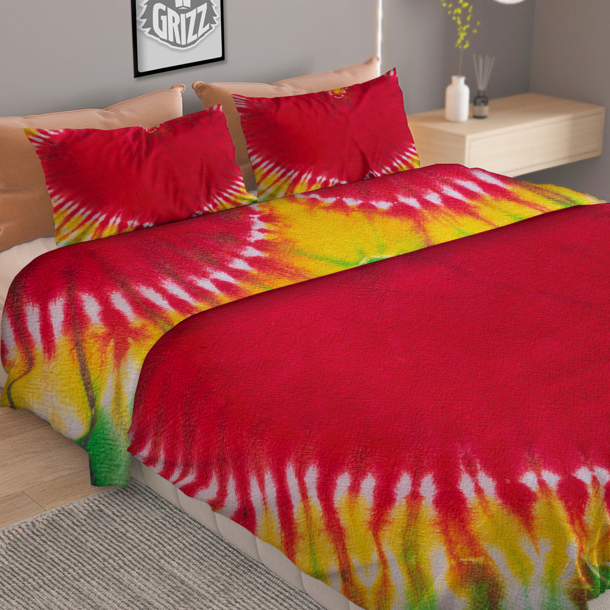 Taurus Cute Cartoon Print Pattern Duvet Cover Bedding Set