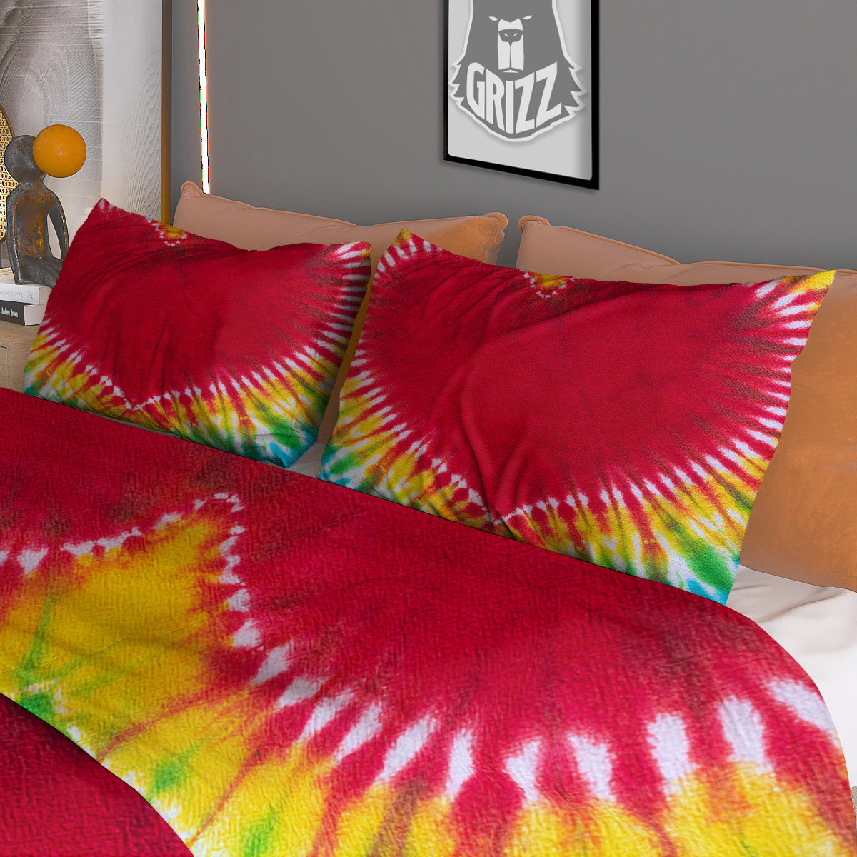 Taurus Cute Cartoon Print Pattern Duvet Cover Bedding Set