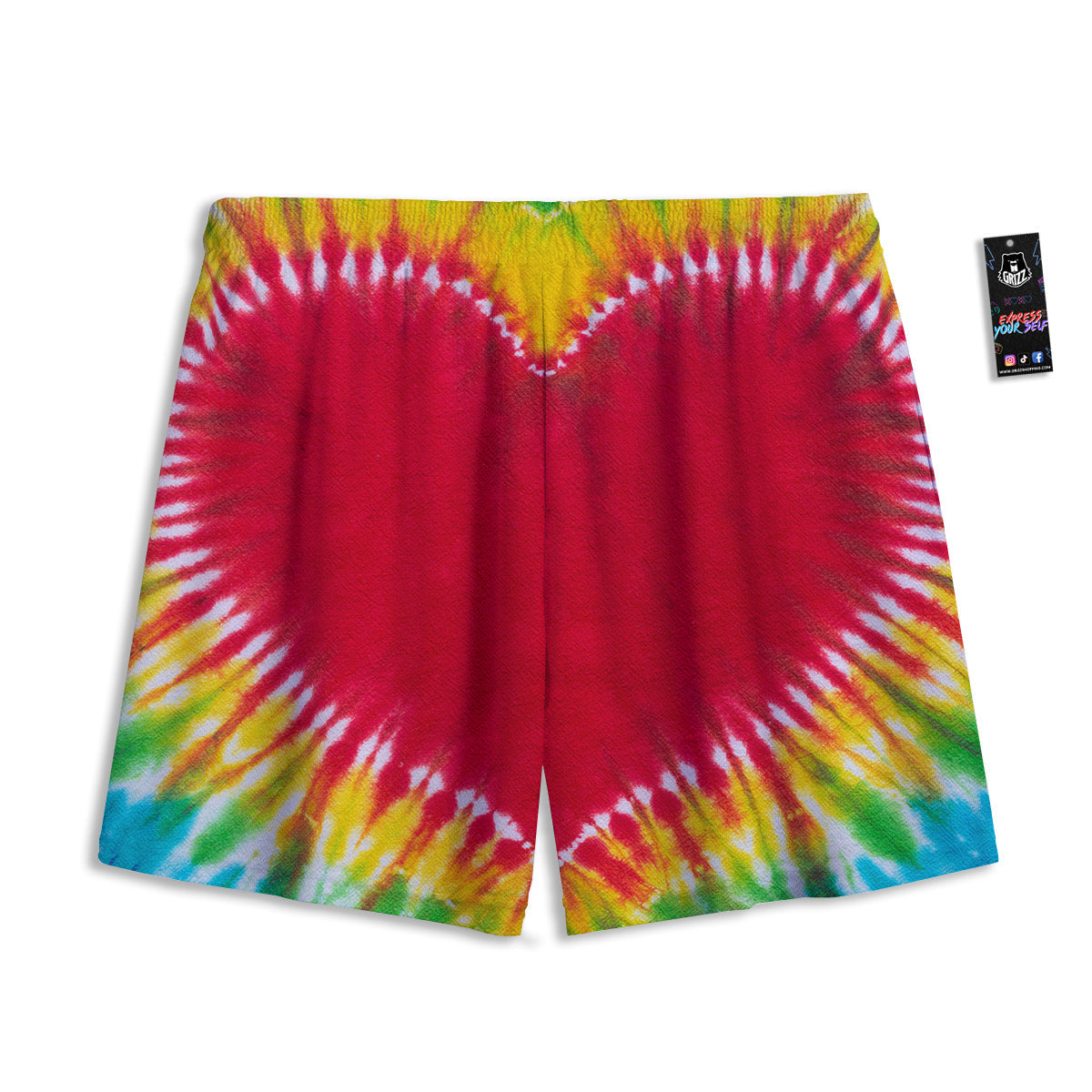 Taurus Cute Cartoon Print Pattern Mesh Shorts