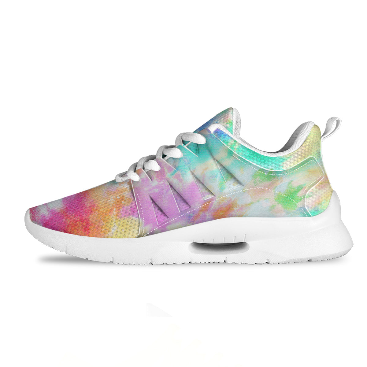 Tie Dye Colorful Print Tennis Shoes-grizzshop