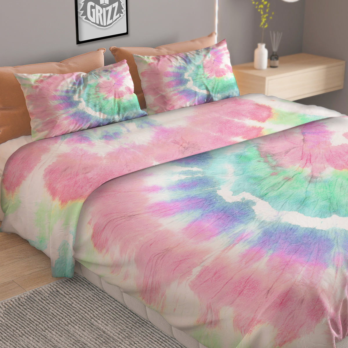 Terrier Yorkshire Cute Print Pattern Duvet Cover Bedding Set