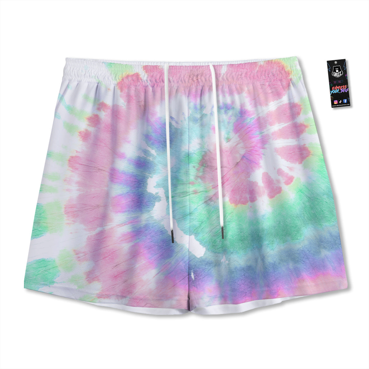 Terrier Yorkshire Cute Print Pattern Mesh Shorts