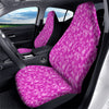 Tie Dye Hot Pink Print Pattern Car Seat Covers-grizzshop