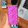 Tie Dye Hot Pink Print Pattern Tumbler-grizzshop