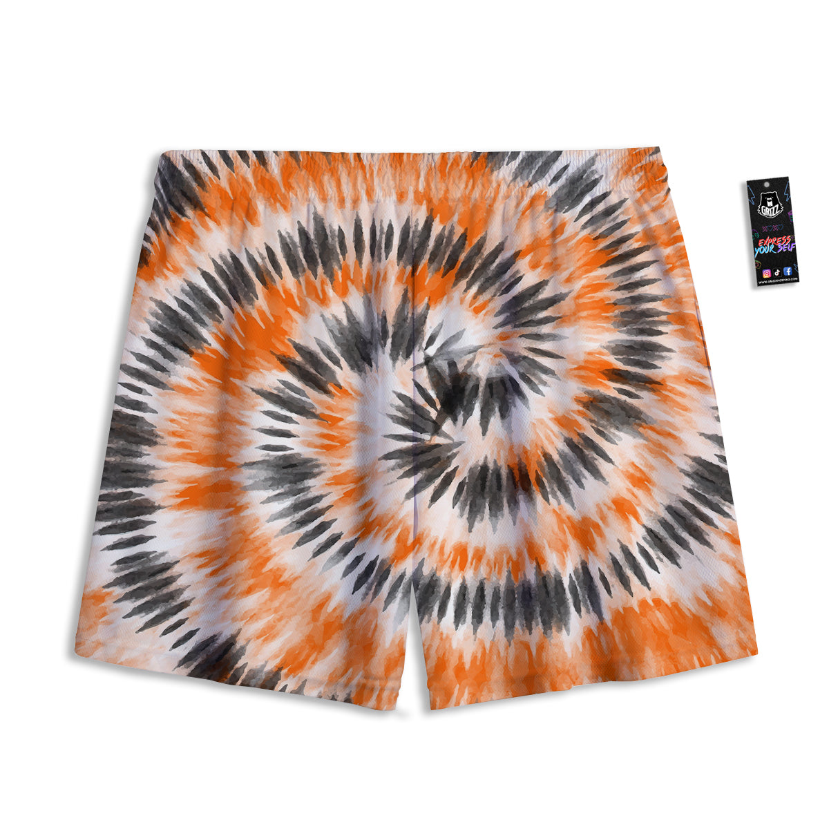 Tribal Egyptian Print Pattern Mesh Shorts
