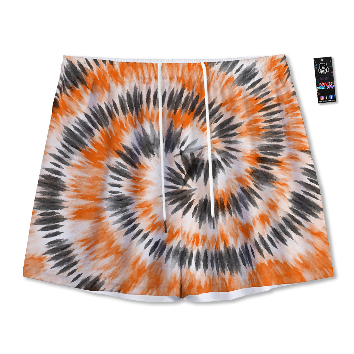 Tribal Egyptian Print Pattern Mesh Shorts