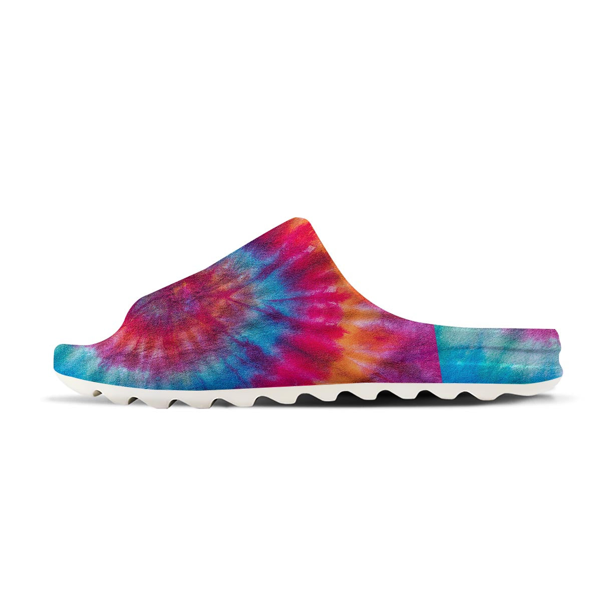 Tie Dye Pattern Print Sandals-grizzshop