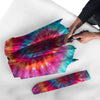 Tie Dye Pattern Print Umbrella-grizzshop