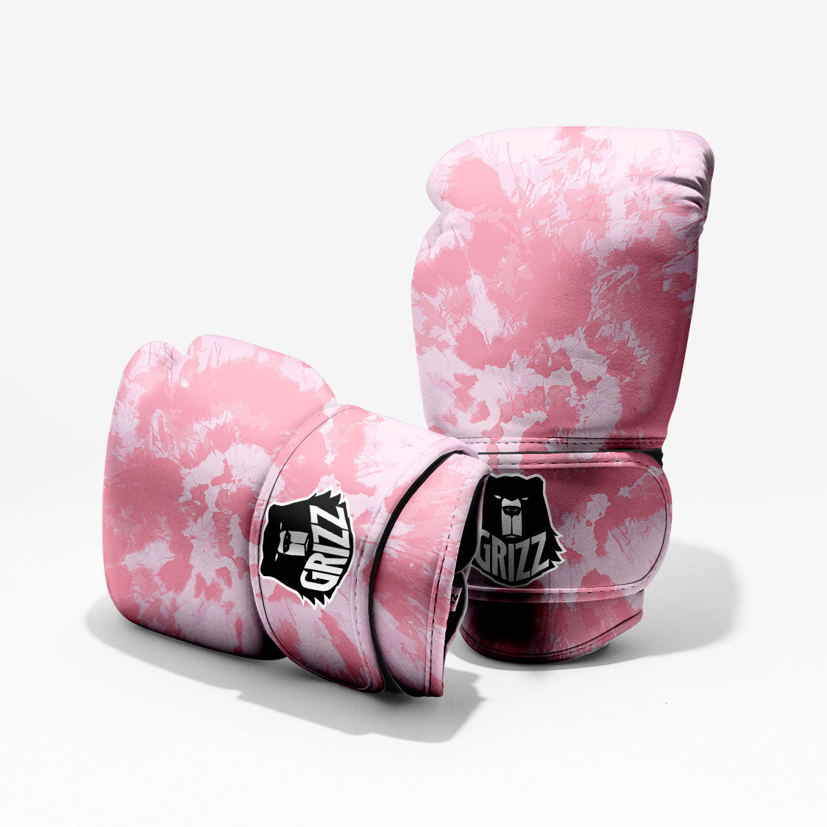 Tie Dye Pink Shibori Print Pro Boxing Glove