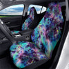 Tie Dye Rainbow And Black Print Car Seat Covers-grizzshop