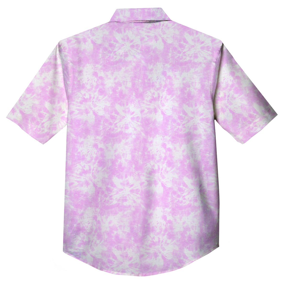 Tie Dye Shibori Pink Print Pattern Button Up Shirt-grizzshop