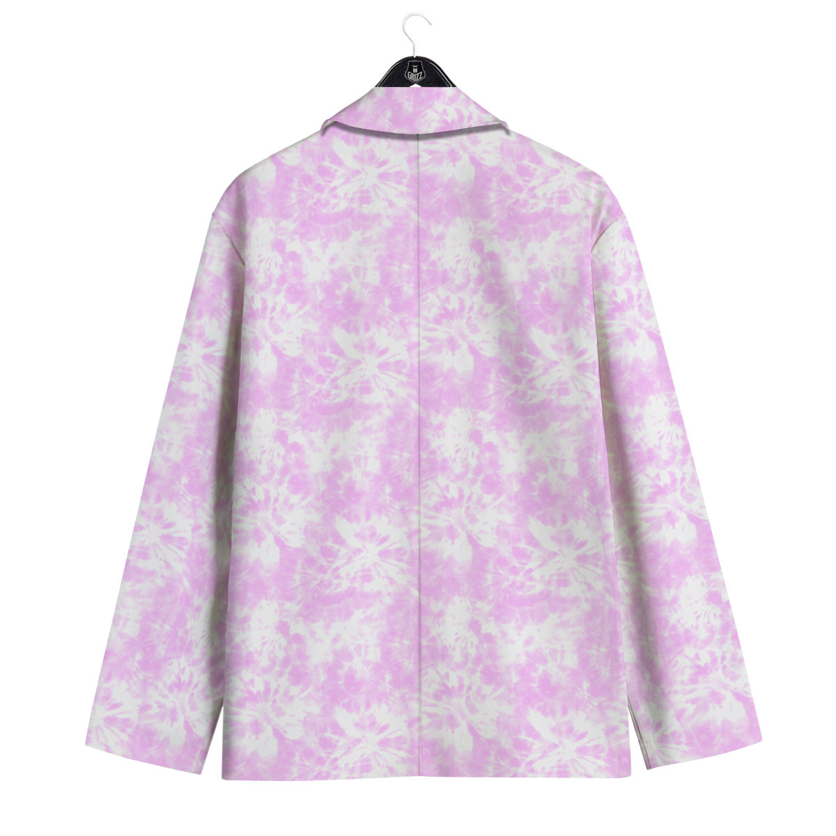 Tie Dye Shibori Pink Print Pattern Men's Sport Coat-grizzshop