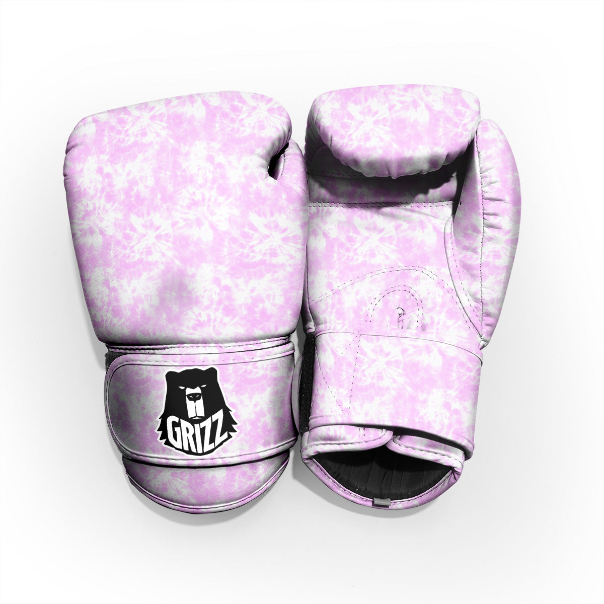 Tie Dye Shibori Pink Print Pattern Pro Boxing Glove