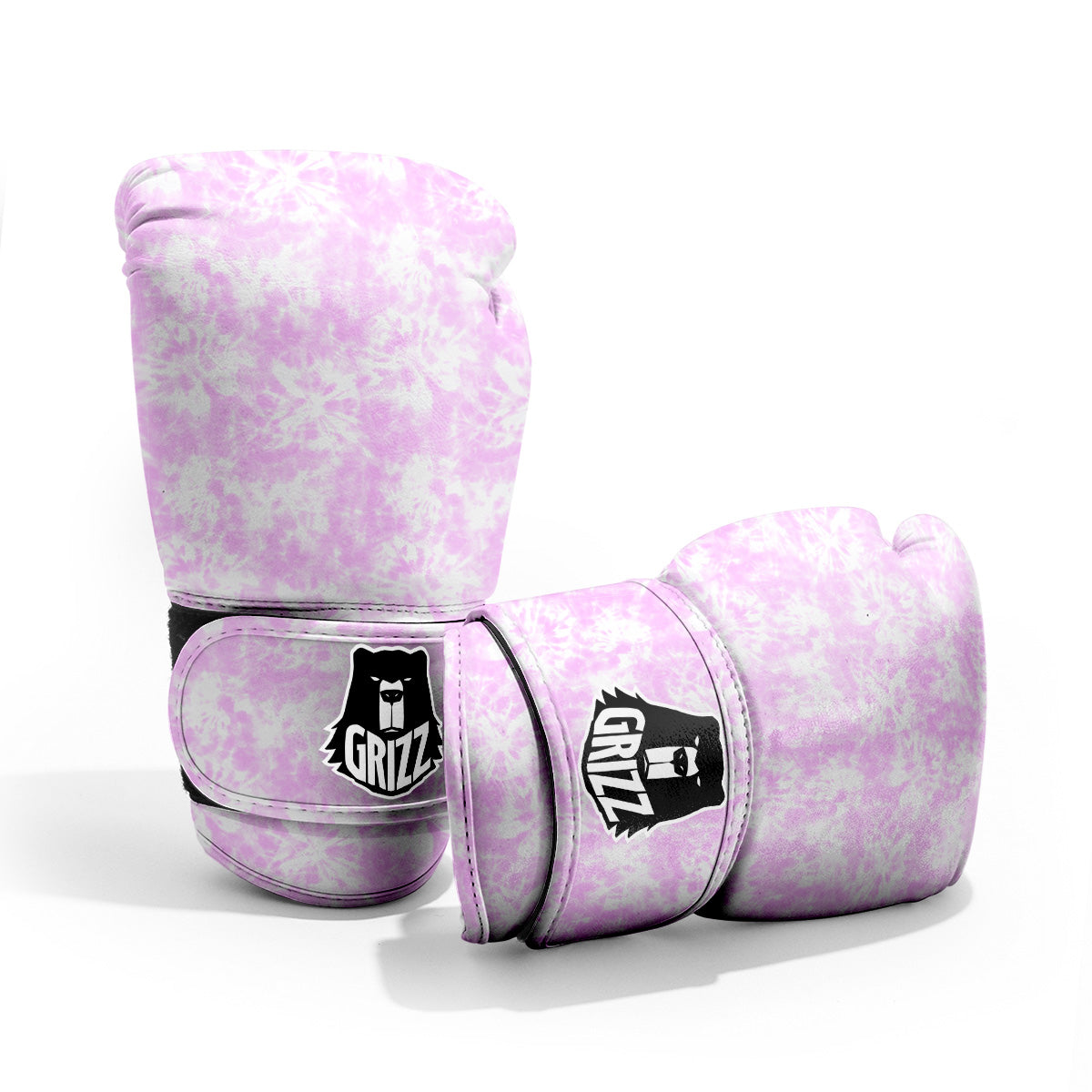 Tie Dye Shibori Pink Print Pattern Pro Boxing Glove