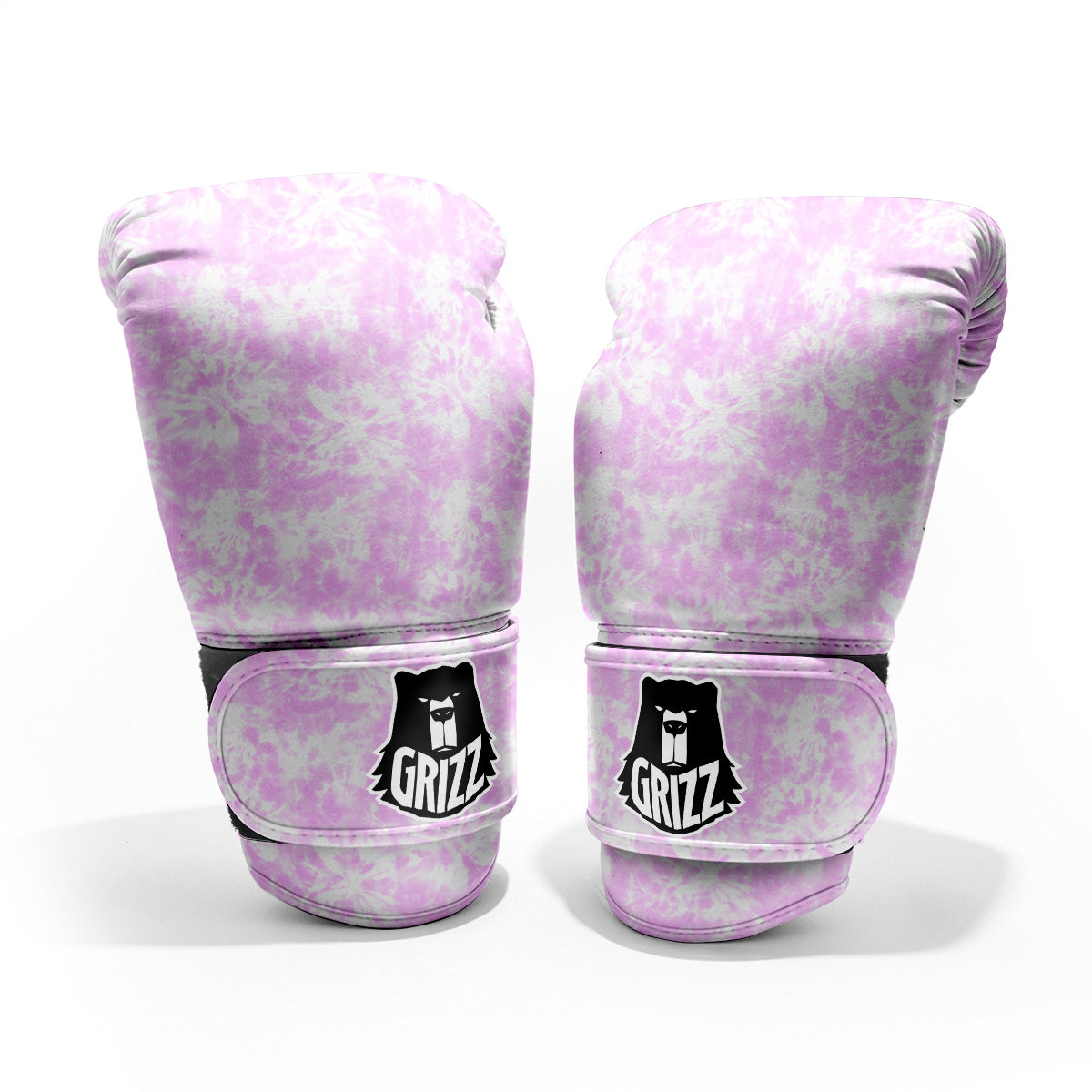 Tie Dye Shibori Pink Print Pattern Pro Boxing Glove
