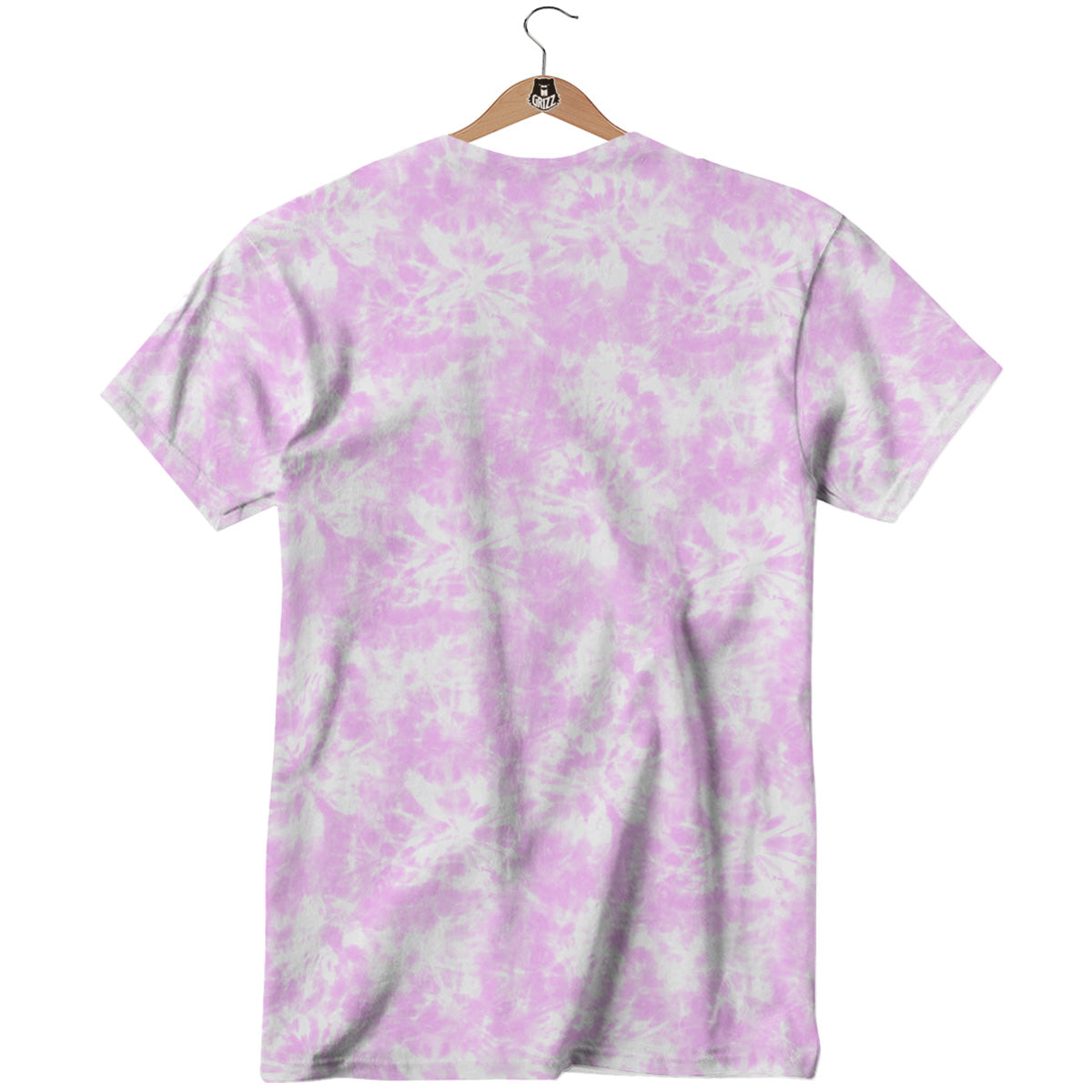 Tie Dye Shibori Pink Print Pattern T-Shirt-grizzshop