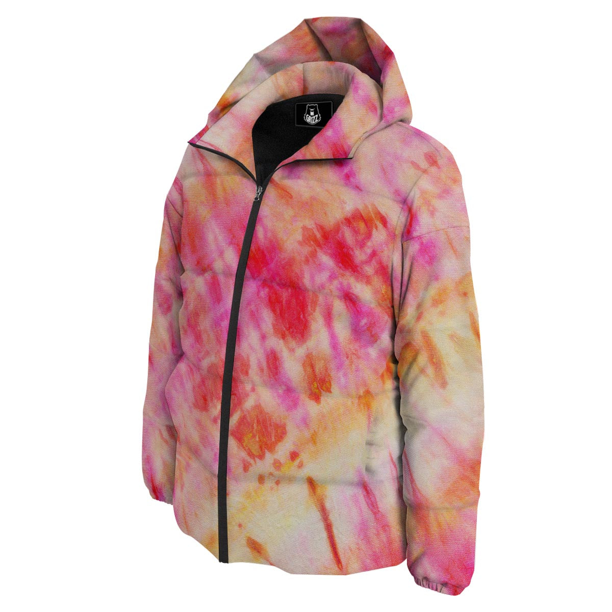 Tie Dye Summer Print Down Jacket-grizzshop