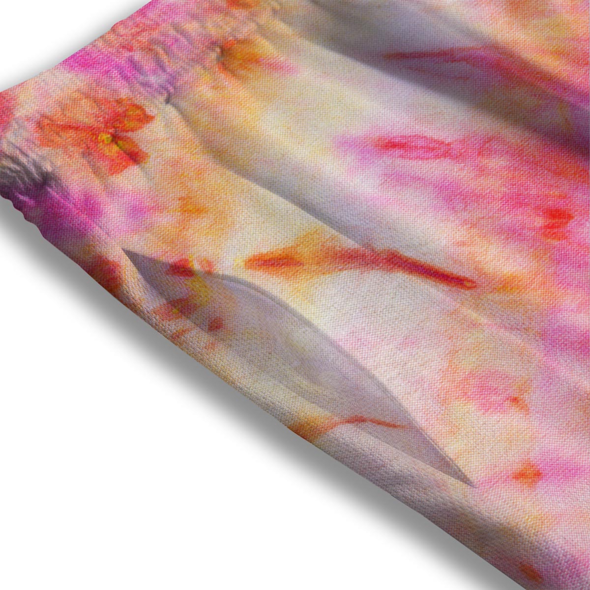 Tie Dye Summer Print Mesh Shorts