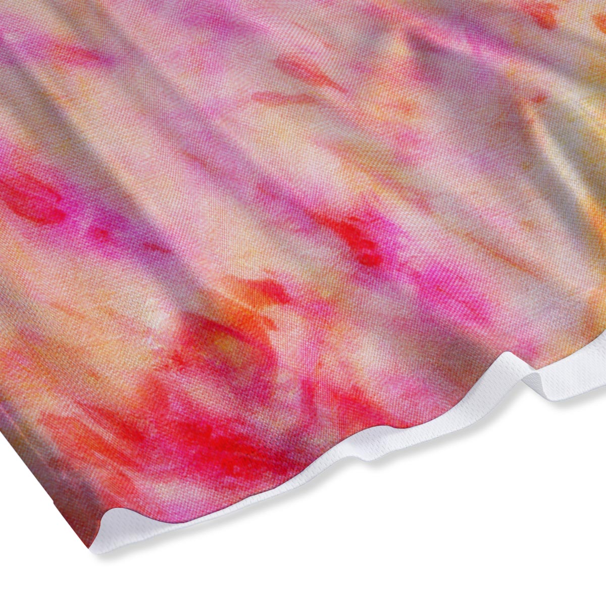 Tie Dye Summer Print Mesh Shorts