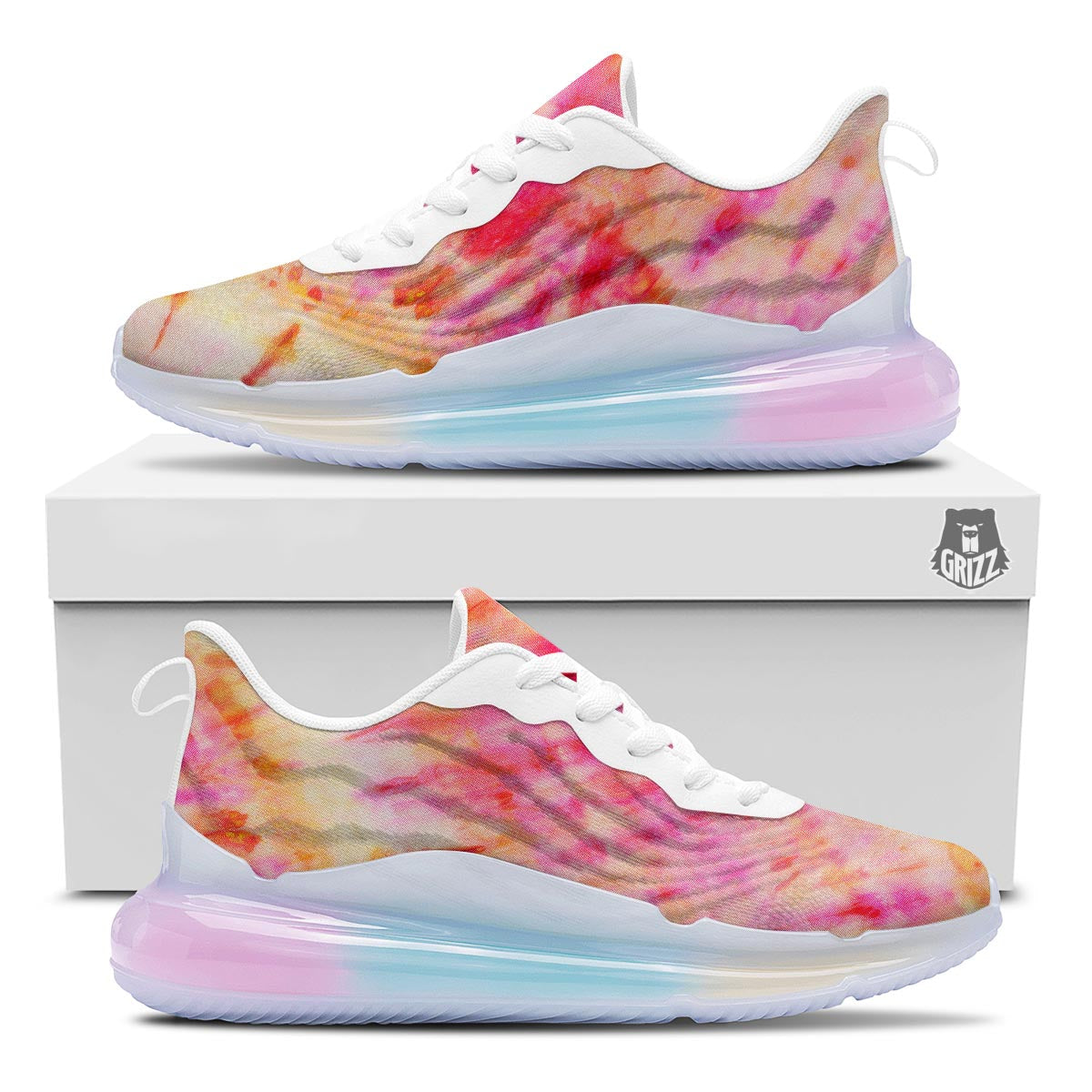 Tie Dye Summer Print Running Sneakers-grizzshop
