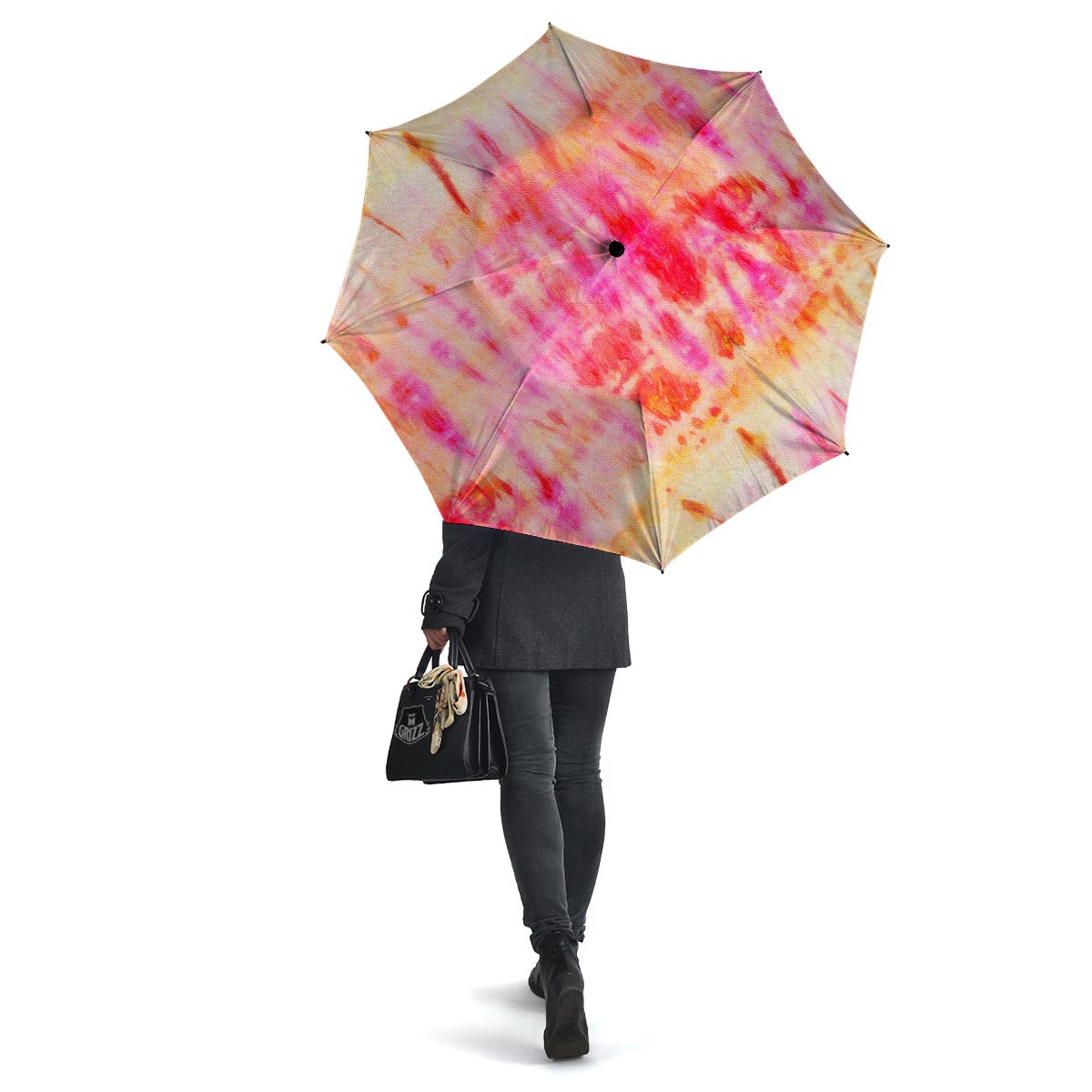 Tie Dye Summer Print Umbrella-grizzshop