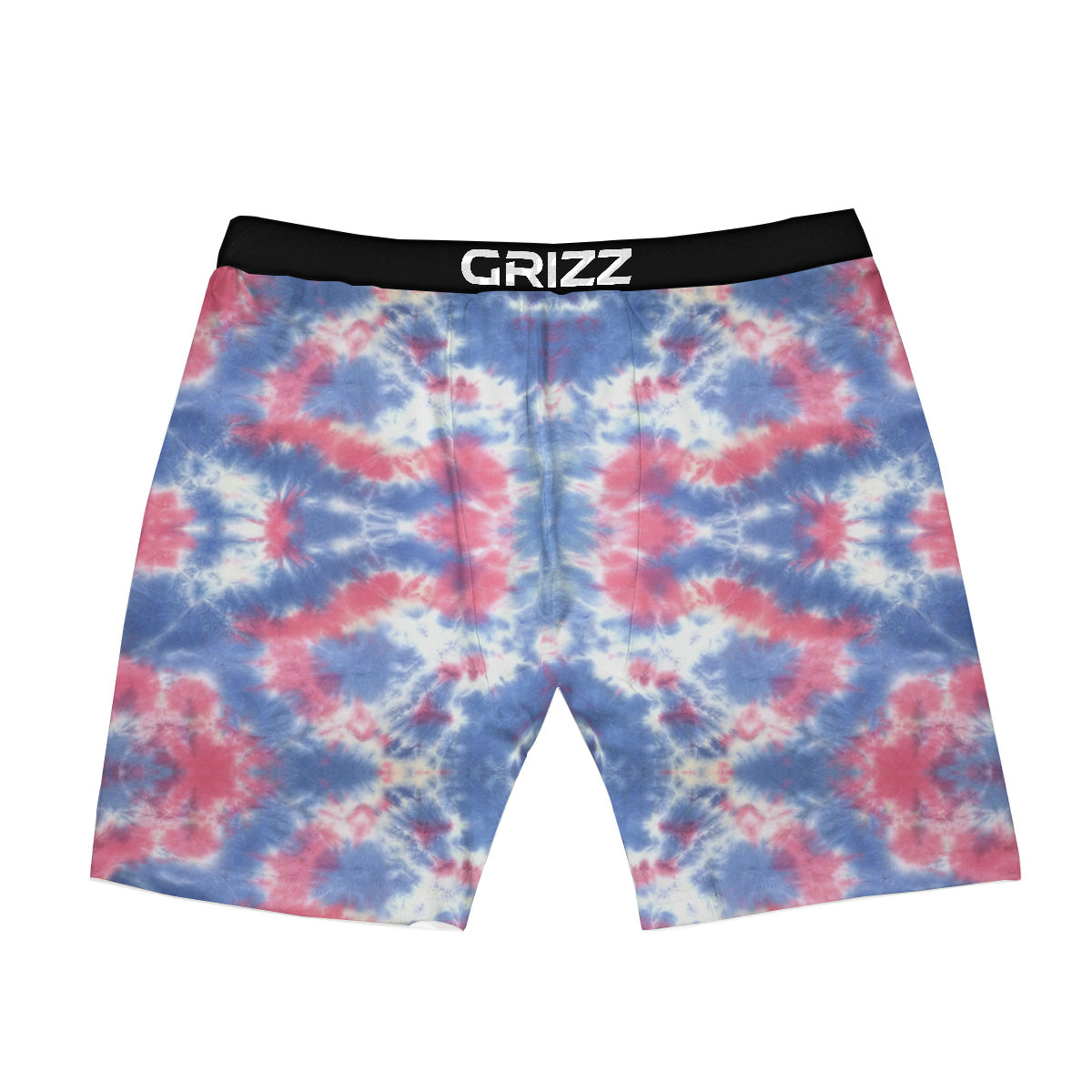 Tie Dye Two Tone Print Pattern Boxer Briefs-grizzshop