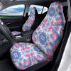 Tie Dye Two Tone Print Pattern Car Seat Covers-grizzshop